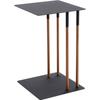 Table D'appoint - Yamazaki - 4804 - Noir - Métal - 35 X 35 X 55 Cm