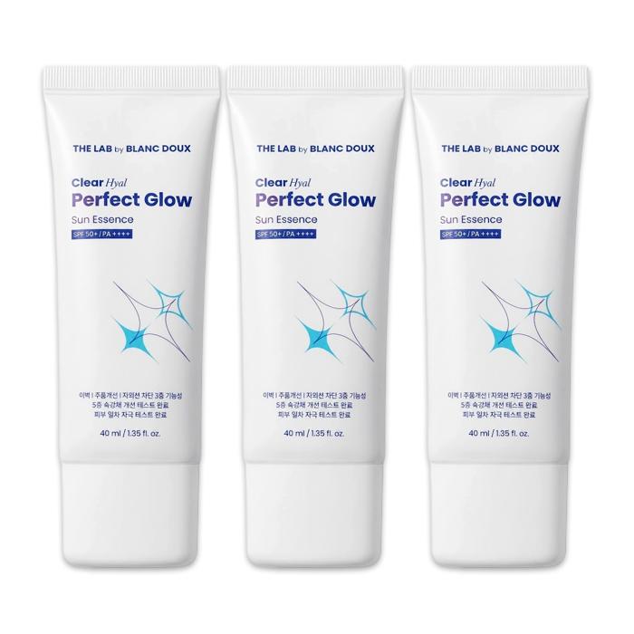 The Lab by Blanc Doux Clear Hyal Perfect Glow Солнцезащитная эссенция 40 мл (3 варианта) - ДАЙСО