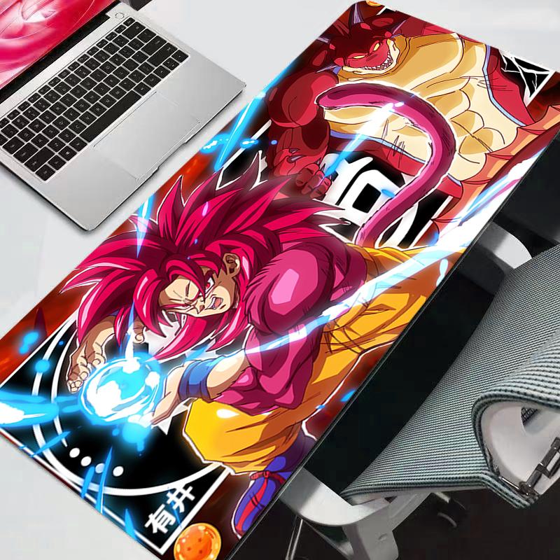 New Mouse Pad Dragon Ball DBZ Gamers Decoracion Gamer Desk Mat Big Mousepad Big Gaming Accessories Mouse Pads Keyboard max