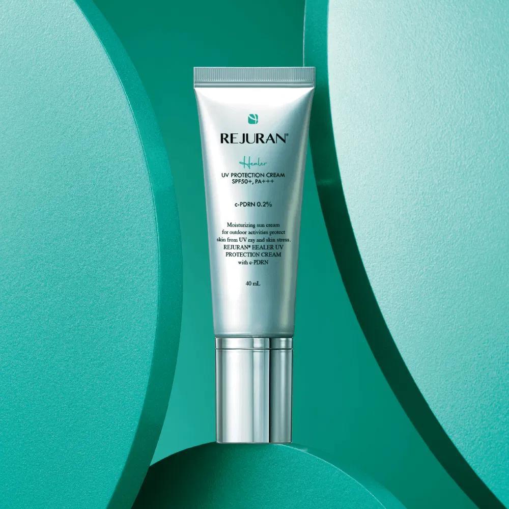 REJURAN Healer UV Protection Sun Care Set Cream 40ml + Balm 19g SPF50+ c-PDRN Hydrating Korean Sunscreen Duo