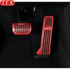 For Geely Galaxy E8 2024 2025 Car Styling Interior Gas Brake Panel Cover Sticker Aluminium Alloy Modification Auto Accessories
