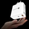Быстрое зарядное устройство GaN с двумя портами PD65W для компьютеров и планшетов - Стандарт ЕС