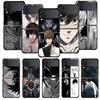 Чехол для телефона Samsung Galaxy Z Flip 4 Z Flip3 5g, чехол для Galaxy Z Flip PC Hard Shell Capa Funda Anime Death Note L Light