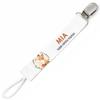 Planetee Attache Tétine Pour Prénom MIA Rusee Comme Maman Renard | Attache Sucette Cadeau Naissance