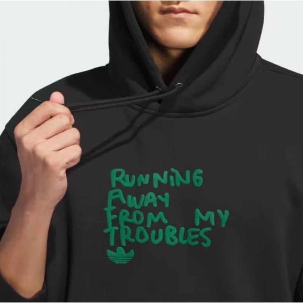 Толстовка с капюшоном Shmoofoil Im Fast унисекс Adidas Origi...