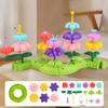 Large Particle Assembled Building Blocks Girls Plant Cognitive Logical Thinking Puzzle Building Blocks Garden