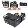 AUX USB DC Input/Connection Control Module for Jeep Cherokee 2014-18 68146071AC