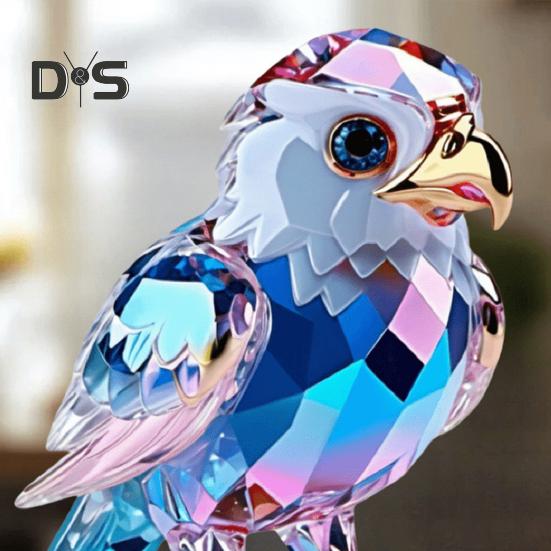 2D Плоский Животный Орнамент Настольный Акриловый Декор Сова Петух Орел Настольный Знак с Основанием для Домашнего Офиса Торцевой Стол Декор Каминной Доски