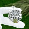 Friendship Day Deal Unakite Gemstone 925 Silver Engagement Bezel Mother Pendant