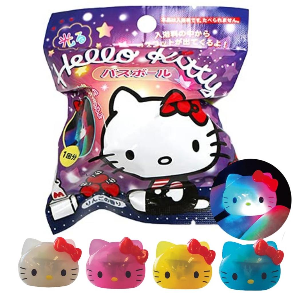 Светящийся бомбочка для ванны с Хелло Китти от Sanrio. Детский персонаж-добавка подходит для мальчиков и девочек, включает игрушку.