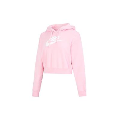 Женский укороченный худи NSW Club Fleece GX Розовый DQ5851-690
