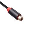 Аудиоадаптерный кабель RCA папа - двойной RCA мама Стереоразветвитель 3686MFF-03