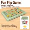 Multiplayer Interactive Battle Chess Toy Hot Selling Memory Flip Match Game Kids Elimination Board Game