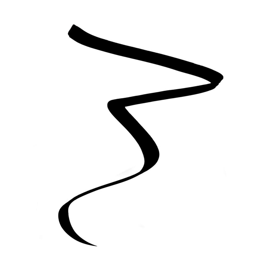 Rimmel London, Wonder Ink Eyeliner, водостойкая, 001 Black, 1 мл (0,03 жидких унций)