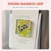 10pcs Clear DIY Fridge Magnet Kit Handmade Acrylic Fridge Magnets Material Kit Home Office Display Transparent Photo Magnets