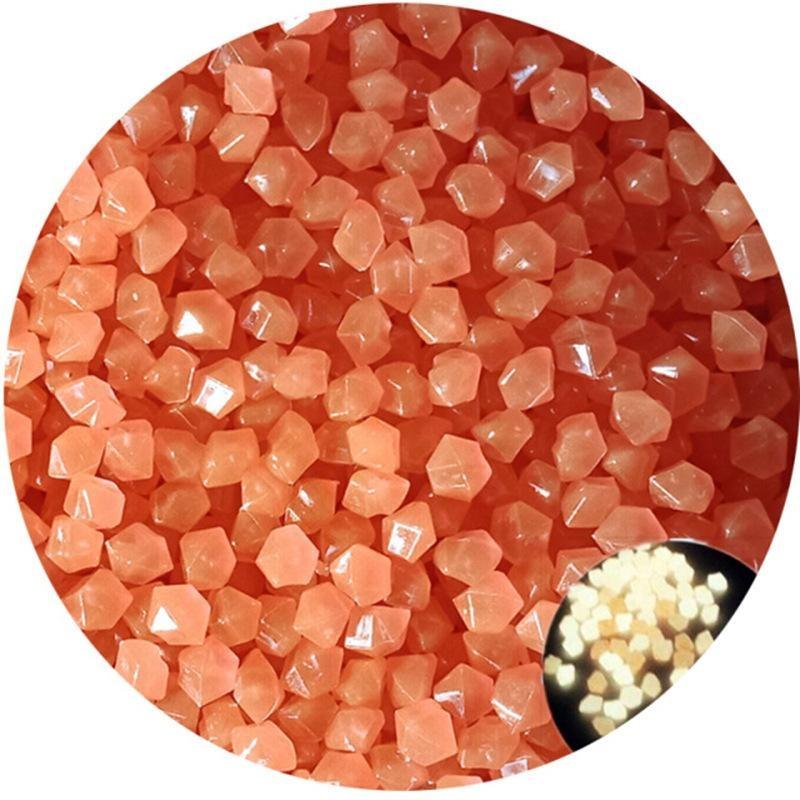 50 шт. уличные светящиеся камни светятся в темноте садовая галька украшение аквариума