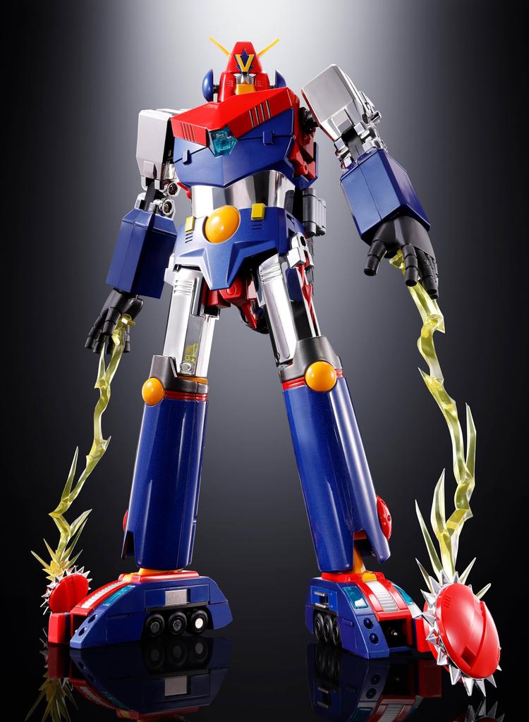 TAMASHII NATIONS Soul of Chogokin Chodenji Robo Con Battler V Con Battler V CHOGOKIN 50th Approximately 250mm Painted Movable Figure GX-50SP Ver.