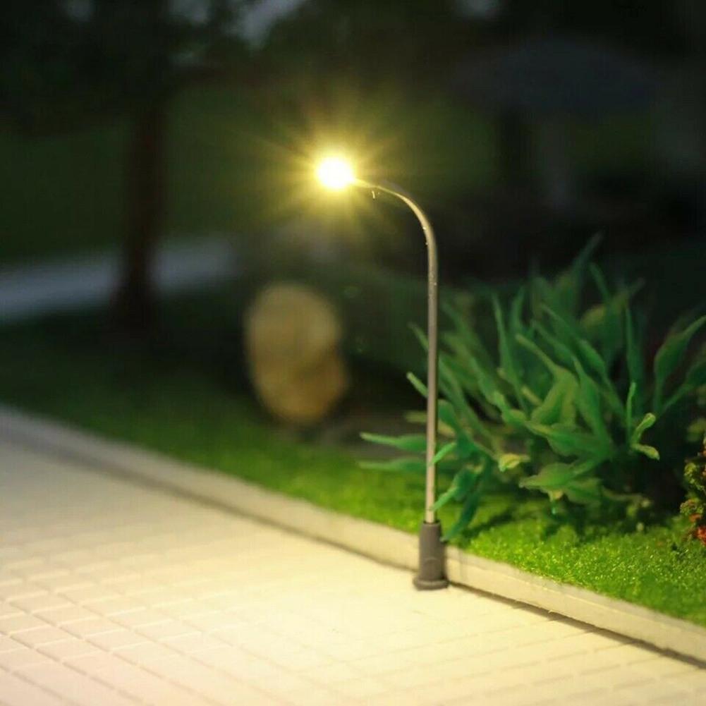 LED Street Lights Warm White For Model Making-42mm-Suitable For N, TT Gauge