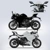 Для защиты и декора аксессуаров мотоцикла с набором наклеек CFMOTO 250SR 300SR Наклейки на обтекатель в различн