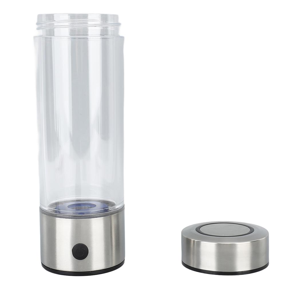 Водородная бутылка для воды 420 мл 1680ppb перезаряжаемая антиопрокидывающаяся слабощелочная бутылка для воды генератор