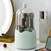 Dust-proof Rotatable Makeup Brush Box Detachable Desktop Makeup Organizer  Jewelry Container