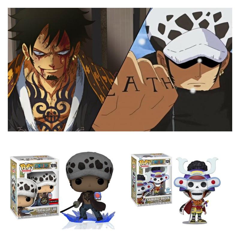 Funko Pop One Piece Брук Фигурка Модель 10см ПВХ Материал Красочная Упаковка Аниме Персонаж