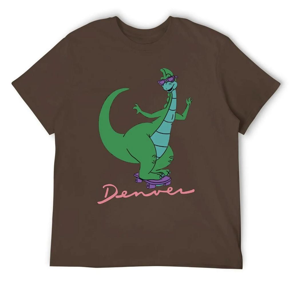 Денвер Последний Динозавр Коврик для Мыши Для Футболки Харадзюку Спортивный Топ Футболка Забавный Графический Путешествие Графический Американский Размер