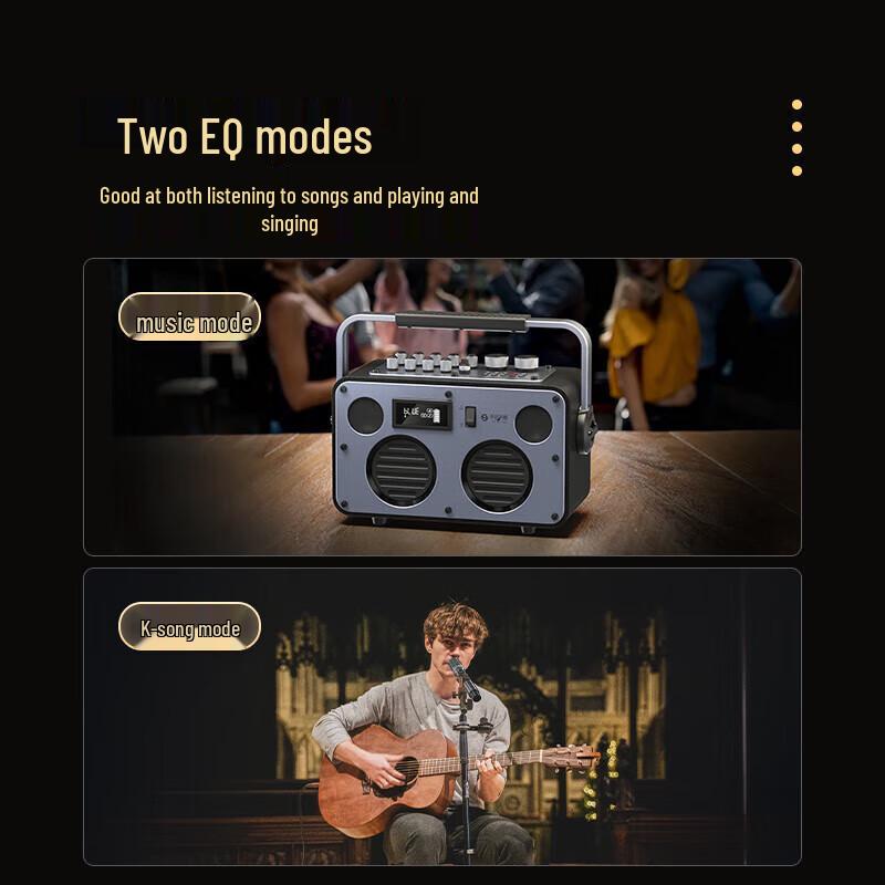 SEE ME HERE S3 Outdoor Portable Karaoke Speaker