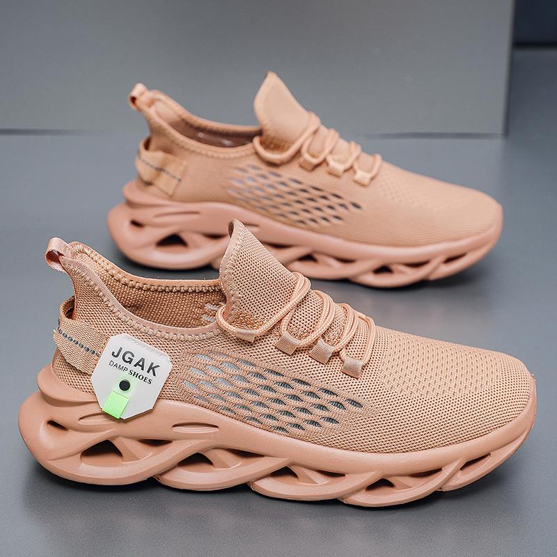 Летняя мужская обувь большого размера, легкая, дышащая, сетчатая, мужские кроссовки, беговые кроссовки, теннисная спортивная мужская обувь