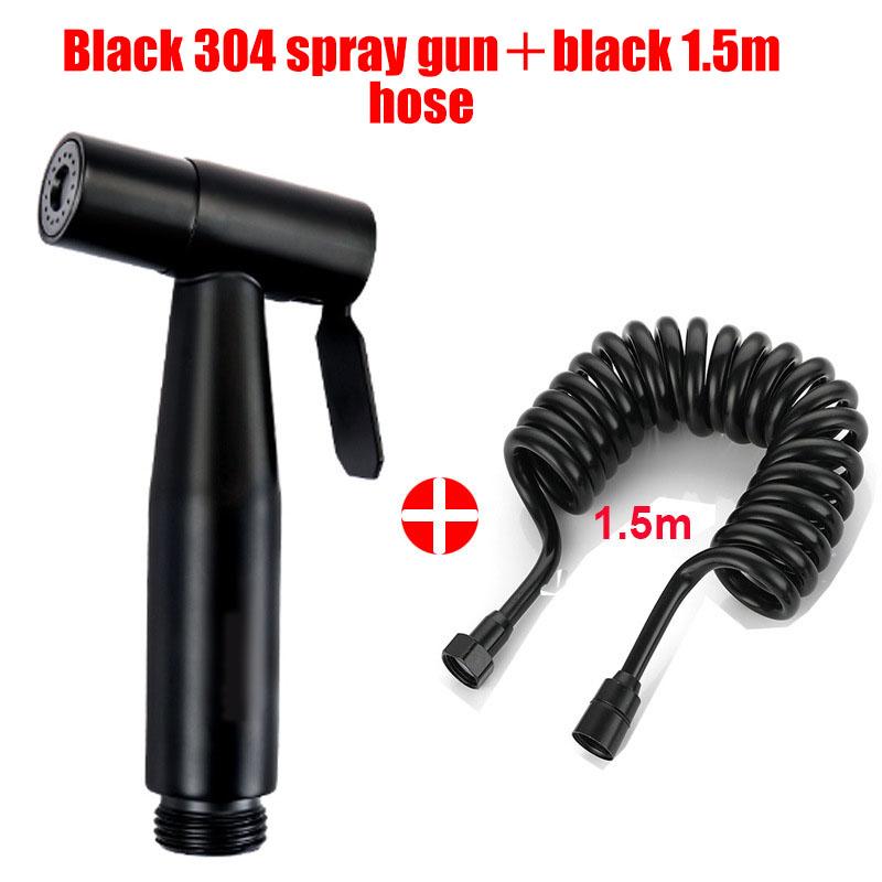 Туалет Душ Туалет Ручной Спрей Портативное Биде Туалетный Спреер Двойное Управление Угловой Вентиль Личная Гигиена Биде из Нержавеющей Стали