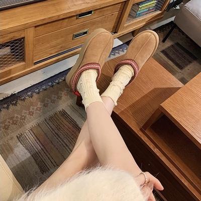 Виноградная мать studiolee набивные утолщенные низкие хлопковые туфли пушистые на толстой подошве теплые зимние сапоги женские зимние