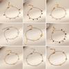 Elegant Geometric Love Disc Bracelet: Trendy, Minimalist Design for Daily Wear