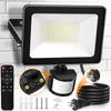 MEIKEE Latest Remote Control and Manual Sensor Motion Sensor 35W 3500LM LED Sensor Daylight Remote Control Night Sensor Sensor Stepless Constant Light