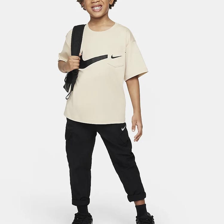 Nike Футболка Спортивная Дюна Белая Детская HM4730-126