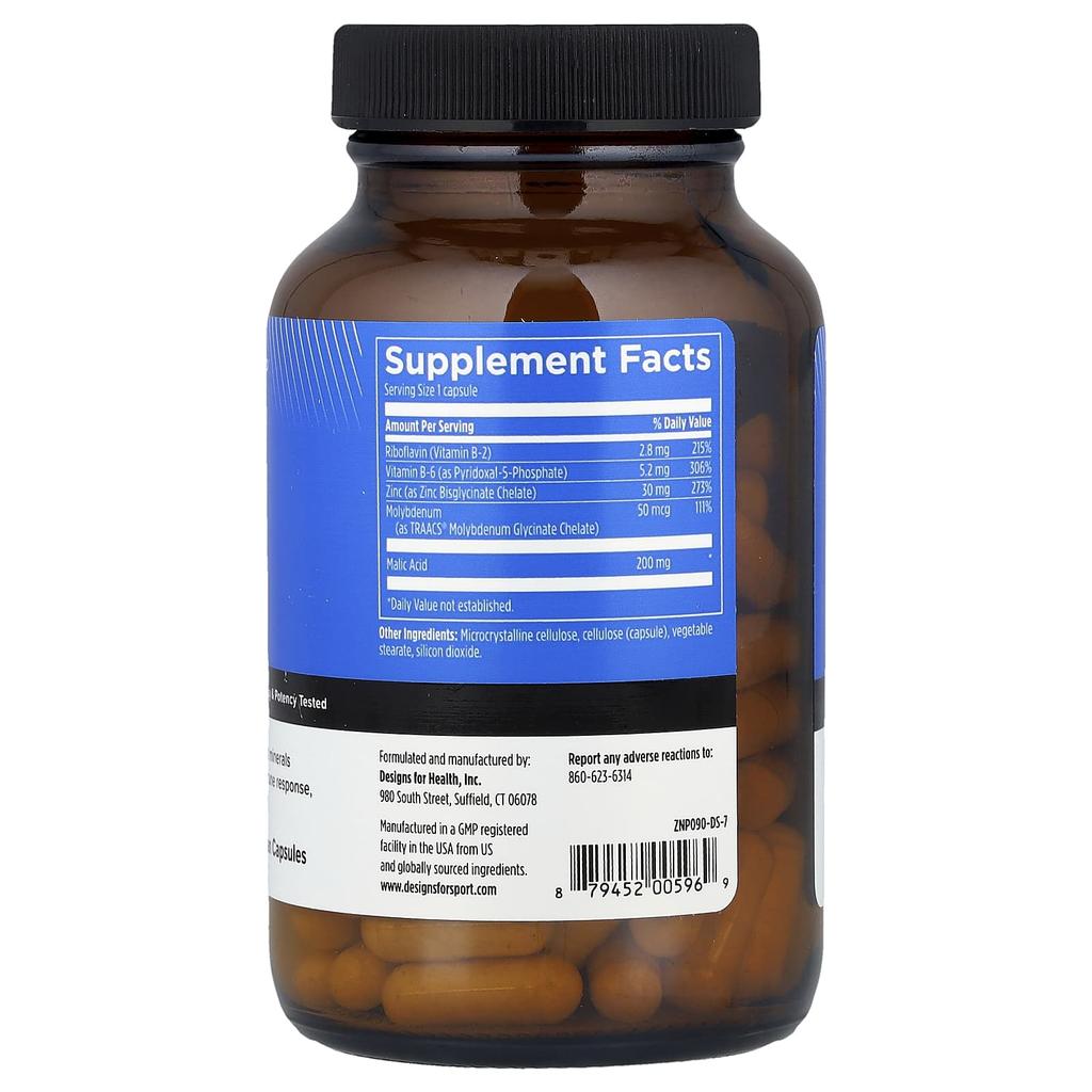 Sport®, Zinc+, Veggie Caps, 90 Tablets