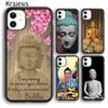 Чехол для телефона Krajews Будда Сиддхартха Гаутама для iPhone 14 5 SE 6s 7 8 plus X XR XS 11 12 13 pro max Samsung Galaxy S21 S22ultra