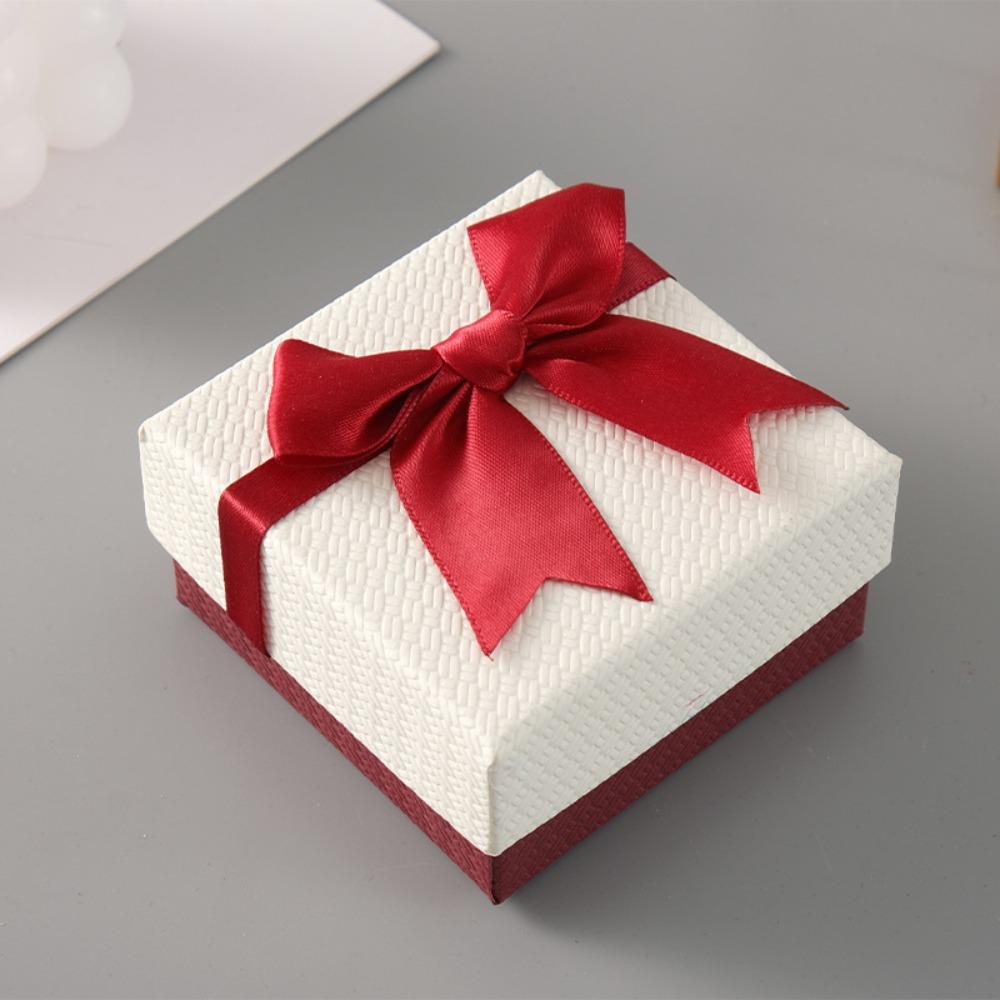 9*9*4cm Ring Box Paper Material Jewelry Display Box  For Rings, Earrings, Necklaces Etc.