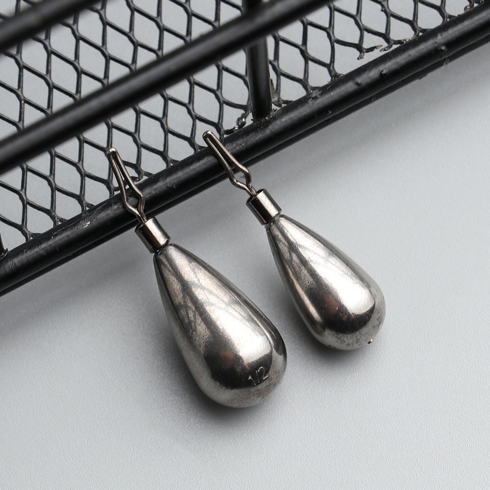 Drop Shot Weights 360 Degree Rotatable Hook Connector Line Sinkers Fishing Tungsten Fall Sinker