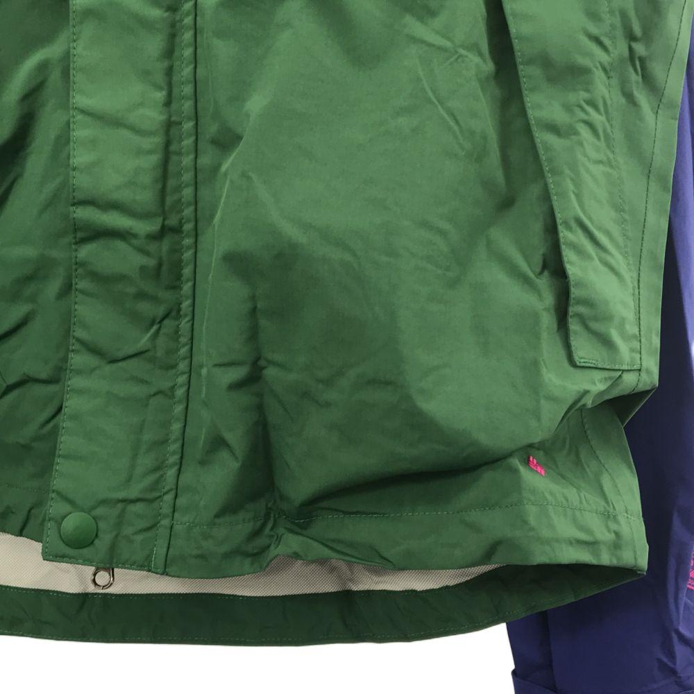 Columbia Верхняя одежда Куртка из нейлона с длинным рукавом M Зеленый x Фиолетовый Мужская Б/у