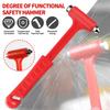 2in1 Emergency Car Safety Hammers Seat Belt Cutter Car Window Breaking Hammer Portable Car Emergent Rescue Escape Tools Kit