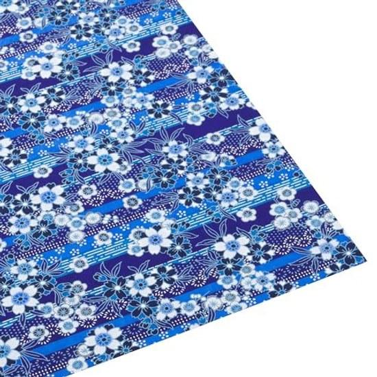 Washi Kawa Sumi Tokusen Aizome-style Hand-dyed Chiyogami Yuzen A3 Approximately 29.742cm 10 Patterns Included