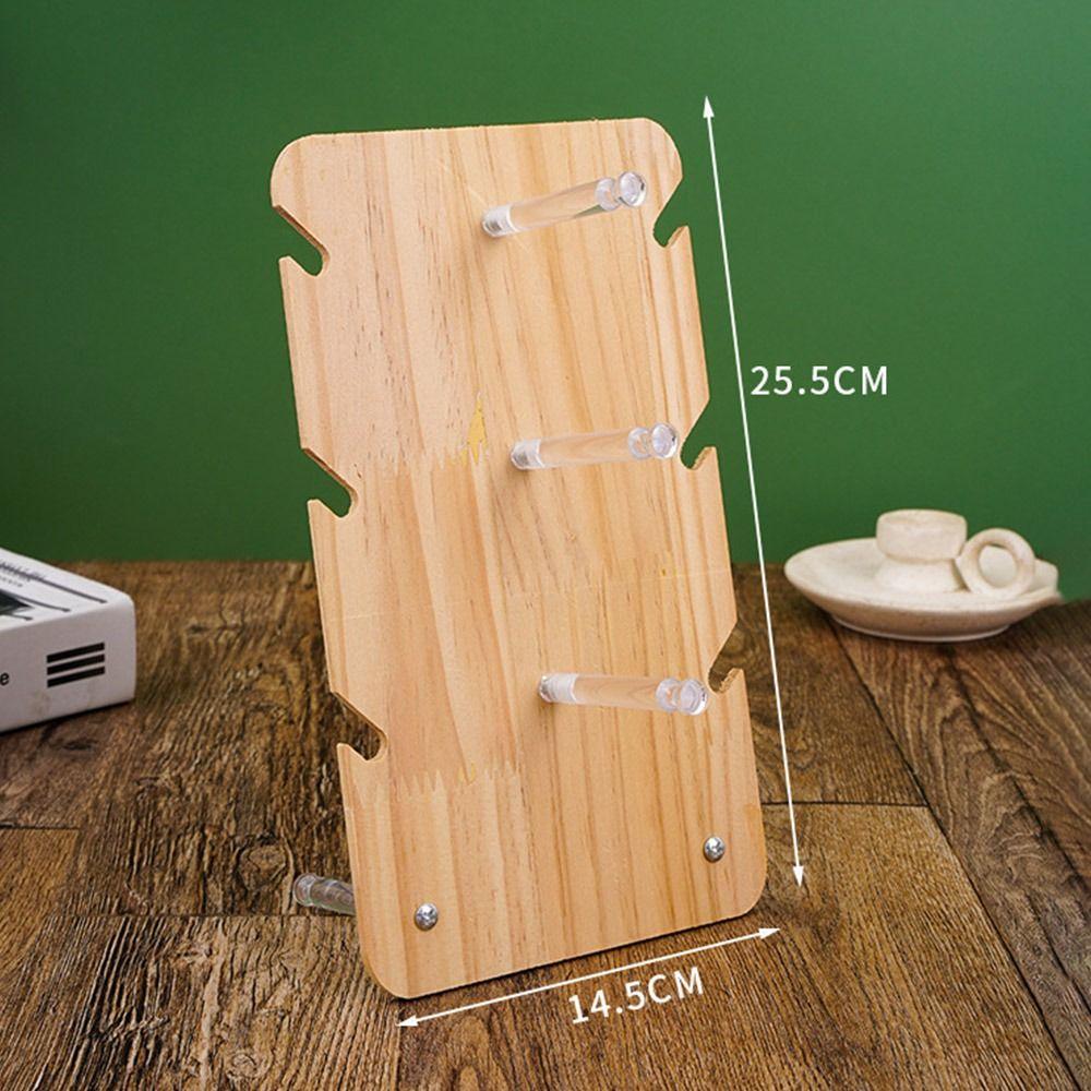 Holder Sunglass Display Rack Glasses Frame Tray Eyeglasses Organizer Shelf Solid Wood Stand