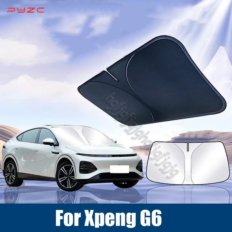 For XPENG G6 XiaoPeng G6 2024 2025 2026 Car Windshield Sunshade Cover Anti UV Protection Foldable Accessories