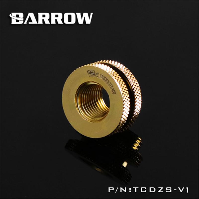 Barrow TCDZS-V1 Проходной фитинг G1/4'' Отверстия для заглушки заливного порта Для шланга Использование для водяного охлаждения 4 цвета TCDZS-V1