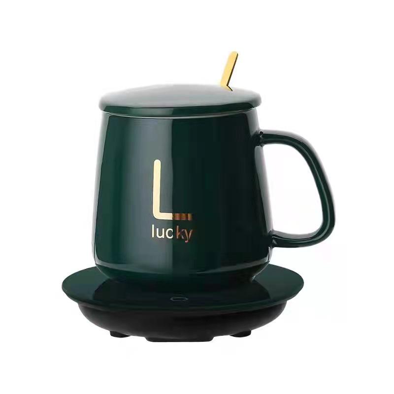 Керамический нагреватель для кружки 55 градусов - Подогреватель для теплой чашки и молока, рекламный подарок