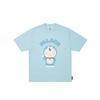 X Doraemon T-Shirt Skyline Blue Unisex Tops P29TS067
