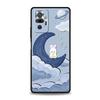 Чехол для телефона для Xiaomi Redmi Note 14 13 12 5G 9S 9 10 11 Pro Plus 4G 9T 14C 13C 12C 10C 9C 9A Мягкая крышка Милый цветной кролик