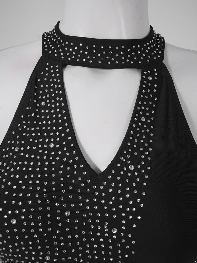 Женское танцевальное платье с V-образным вырезом и открытой спиной для девочек, трико с юбкой для фигурного катания, гимнастические платья