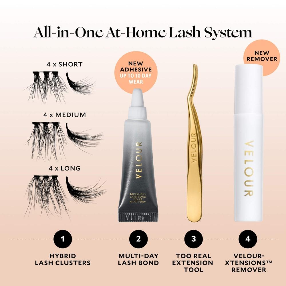 Velour Lashes Velour Xtensions  Kit