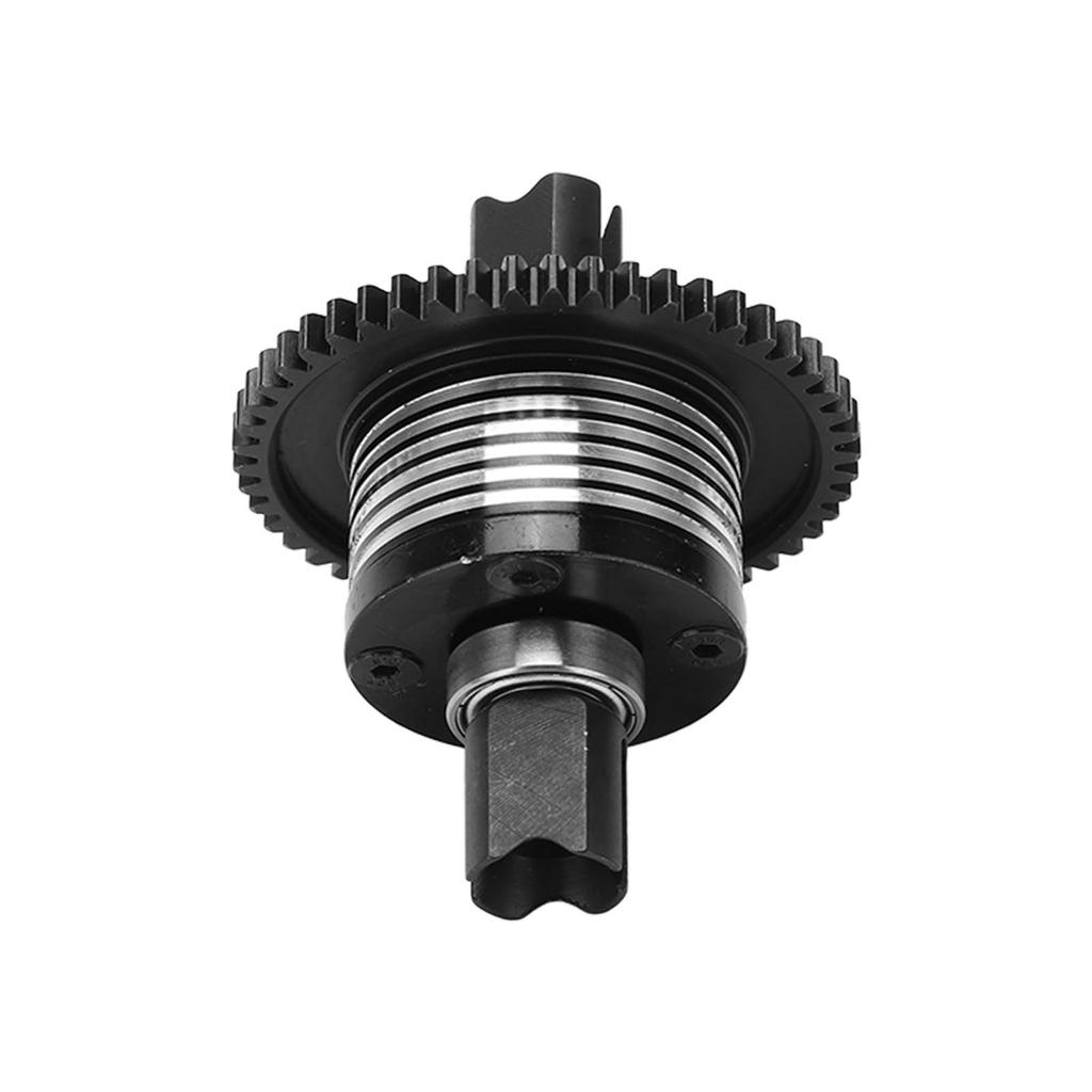 Aluminum Alloy 50T Center Differential Gear Set for ZD Racing 1 7 DBX‑07 EX‑07 RC Car Black